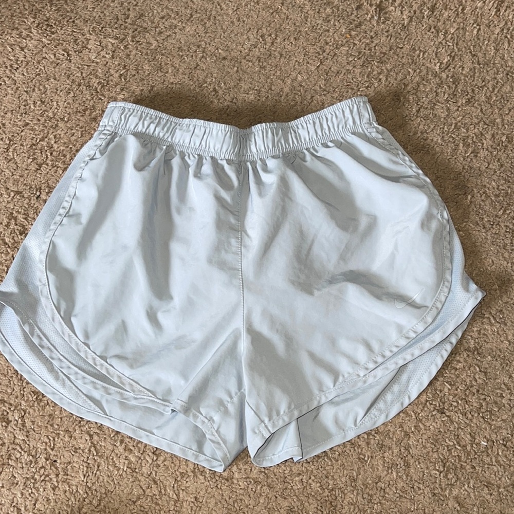 Light gray Nike shorts